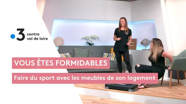 Coach sportif : faire du sport chez soi en utilisant les meubles de son logement !