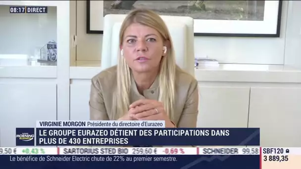 Virginie Morgon (Eurazeo): Le groupe Eurazeo détient des participations dans plus de 430 entreprises