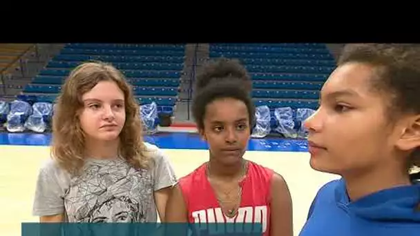 Cours de basket chez les pros pour des collégiens quimpérois