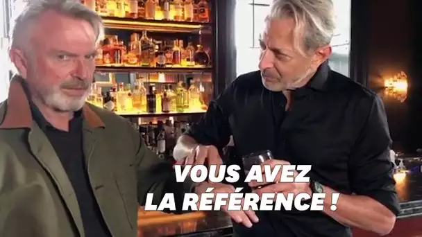 Jeff Goldblum recrée cette scène culte de "Jurassic Park"