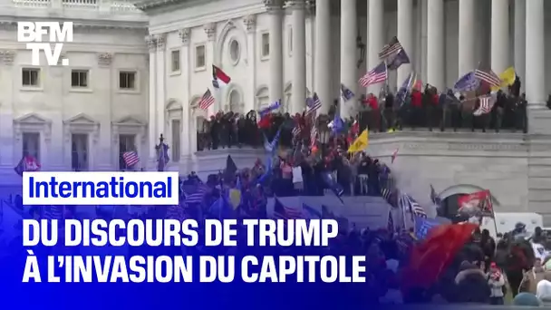 Du discours de Trump à l’invasion du Capitole: le récit d’un 6 janvier chaotique à Washington
