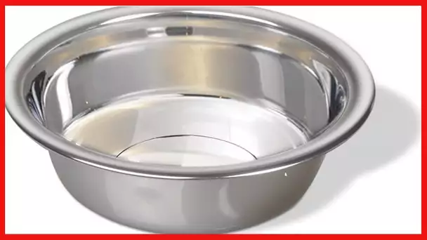 Van Ness Pets Medium Lightweight Stainless Steel Dog Bowl, 32 OZ Food And Water Dish