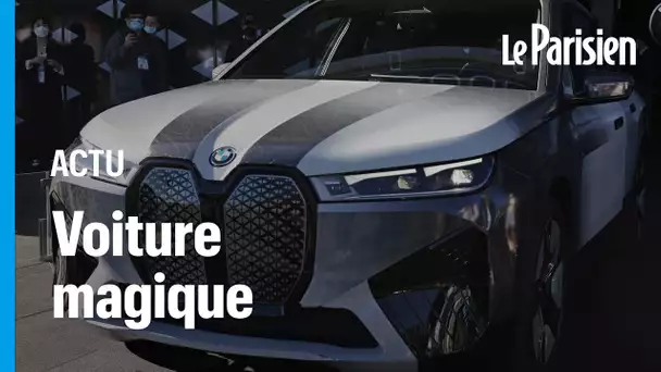 La voiture qui change de couleur instantanément, BMW fait sensation au CES de Las Vegas