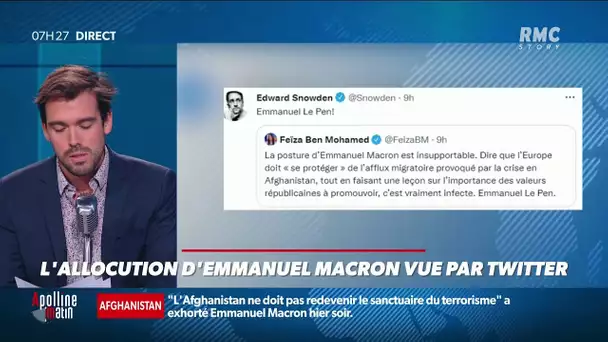 L'allocution du président de la République débriefée par les réseaux sociaux