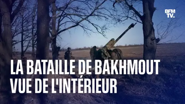La bataille de Bakhmout vue de l'intérieur