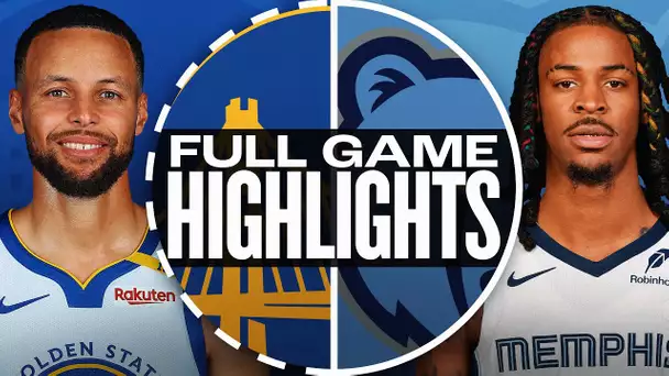 WARRIORS at GRIZZLIES | FULL GAME HIGHLIGHTS | April 1, 2025