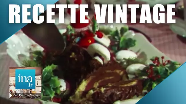 Recette : La bûche de Noël au chocolat | Archive INA