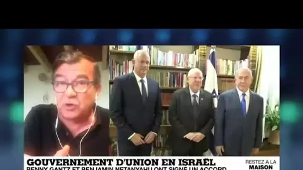 En Israël, Benjamin Netanyahu et Benny Gantz forment un gouvernement d'union nationale