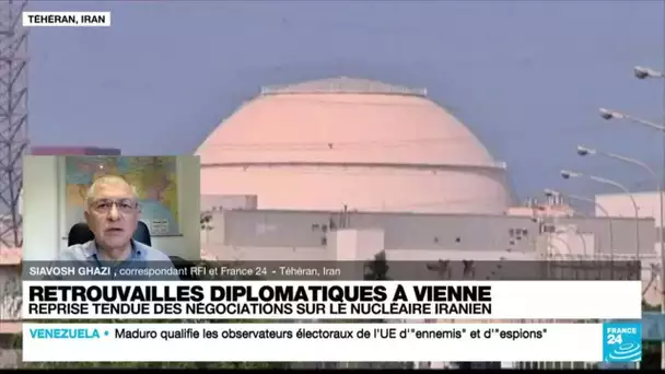 Nucléaire iranien : reprise tendue des négociations à Vienne • FRANCE 24