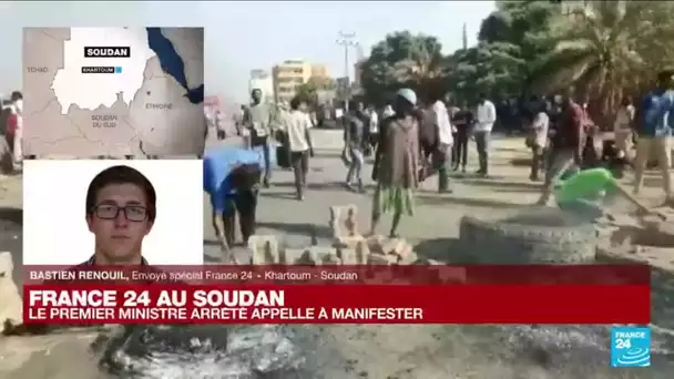 Coup d'Etat au Soudan : le Premier ministre Abdallah Hamdok appelle à manifester • FRANCE 24