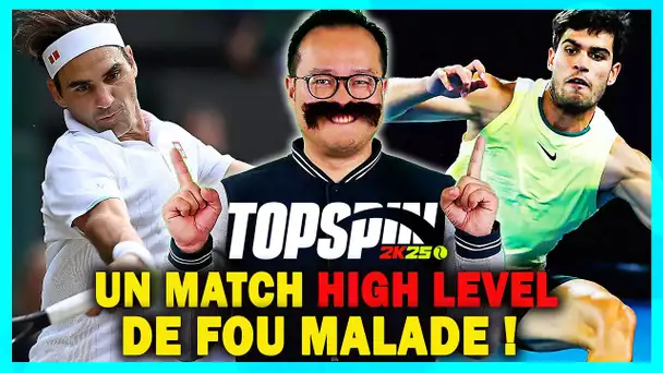 TopSpin 2K25 : LE MEILLEUR MATCH QUE VOUS VERREZ ! (Rémi Ercolani 2K vs Laurely Jeuxactu)