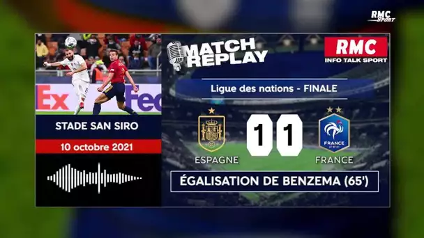 France 2-1 Espagne : Le goal replay de la victoire renversante des Bleus avec les comm' de RMC