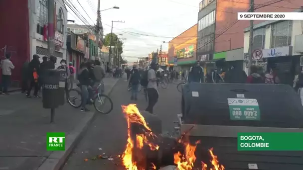 Colombie : manifestation à Bogota après la mort d'un avocat, violemment interpellé par la police