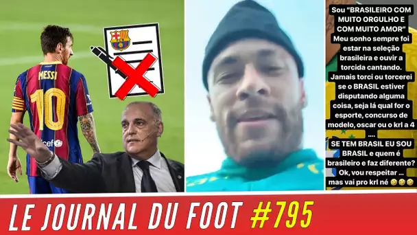 L'énorme coup de gueule de NEYMAR contre les "traîtres" Brésiliens, la LIGA reste ferme pour MESSI