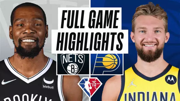 NETS at PACERS | FULL GAME HIGHLIGHTS | January 5, 2022
