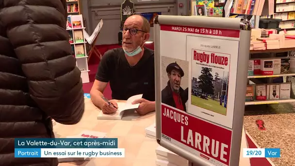 Toulon:  l'ancien journaliste Jacques Larrue étrille le rugby business dans son livre
