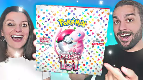 ON A RECU LES NOUVELLES CARTES POKEMON 151 !