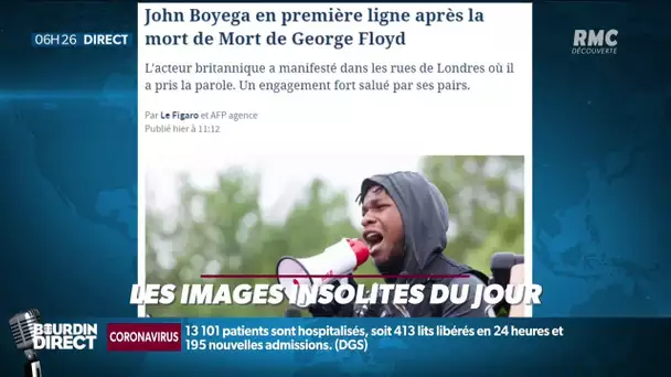 L'acteur John Boyega (Star Wars), se fait le porte parole de la communauté noire à Londres