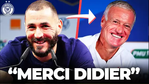 Benzema REMERCIE Deschamps avec le smile ! - La Quotidienne #866