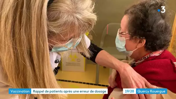 Lot : à Saint- Céré, rappel de personnes vaccinées après une erreur de sous-dosage du vaccin covid