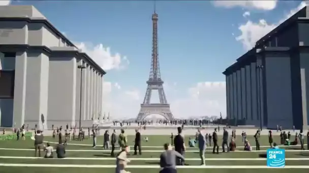 La mairie de Paris mène un projet de piétonnisation entre la Tour Eiffel et le Trocadéro