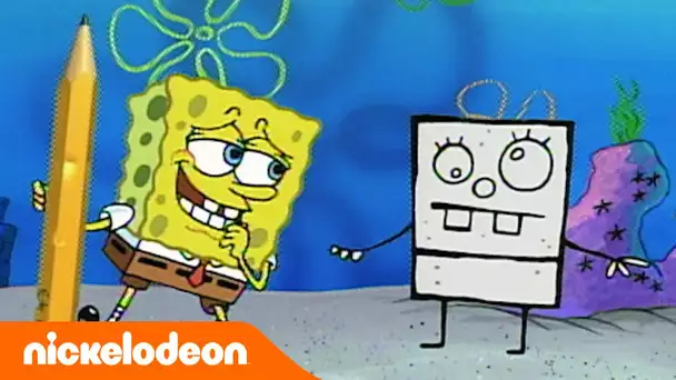 Bob l'éponge | Les meilleurs moments DoodleBob dans Bob l’éponge | Nickelodeon France