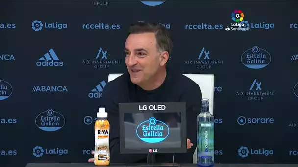 Rueda de prensa RC Celta vs Atlético de Madrid