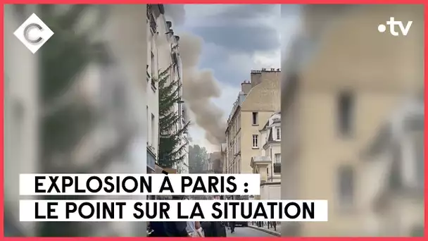 Explosion à Paris, Laurent Berger et Fashion week - Le 5/5 - C à Vous - 21/06/2023