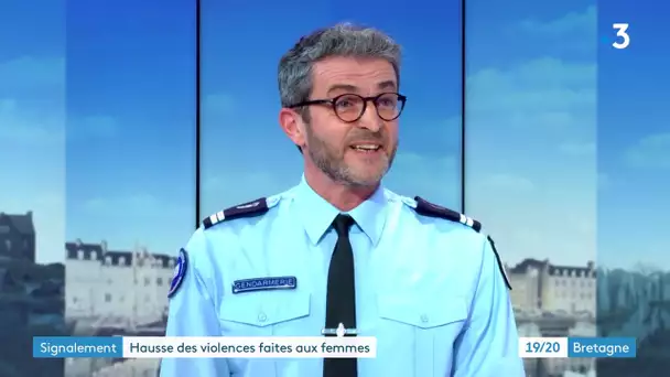 Un responsable de la gendarmerie réagit à l'augmentation des signalements de violences conjugales