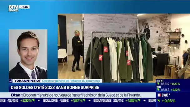 Yohann Petiot (Alliance du Commerce) : Des soldes d'été 2022 sans bonne surprise