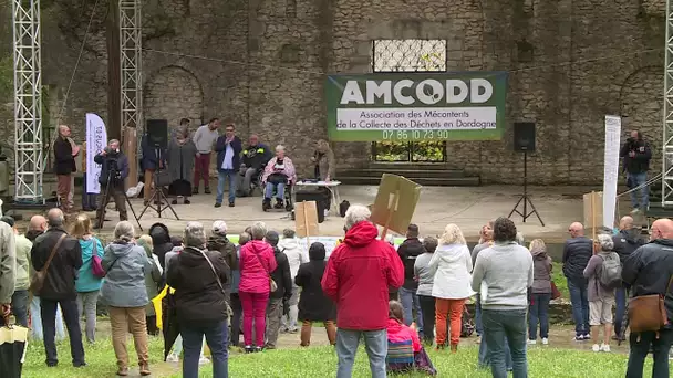Poubelles : manifestation contre le SMD 3 à Périgueux