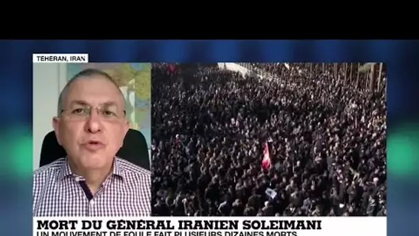Iran : à Kerman, bousculade meurtrière lors des funérailles du général Soleimani