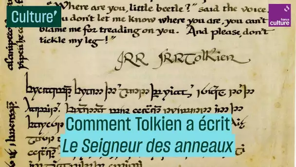 Comment Tolkien a écrit "Le Seigneur des anneaux" - #CulturePrime