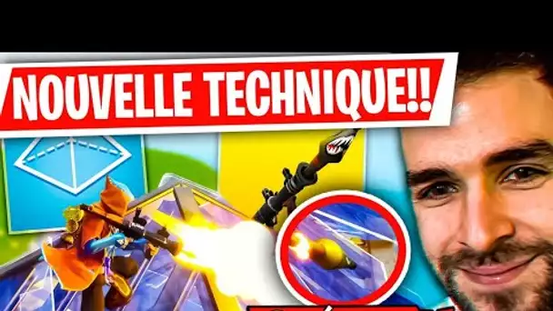 CETTE NOUVELLE TECHNIQUE AU ROQUETTE EST 100% CHEAT🔥Astuce Skyyart #3 Fortnite