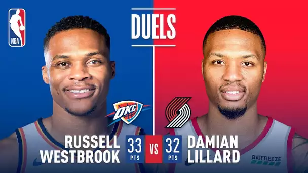 Damian Lillard & Russell Westbrook Go Toe To Toe In Game 3 | April 19, 2019