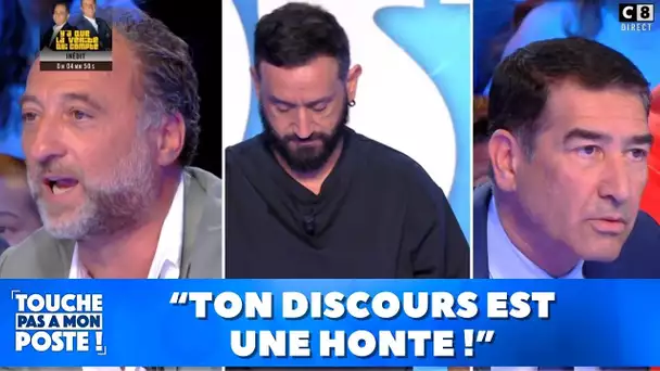 Cyril Hanouna n'arrive pas à calmer Karim Zéribi et Frank Tapiro !