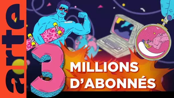 Merci pour les 3 millions d'abonnés 🎉| ARTE