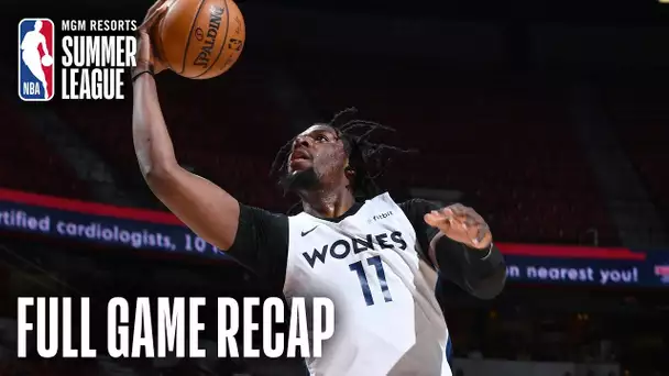 NETS vs TIMBERWOLVES | Naz Reid Leads Wolves To Championship Game | MGM Resorts NBA Summer League
