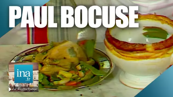 Le poulet de Bresse cuit en soupière par Paul Bocuse | Archive INA