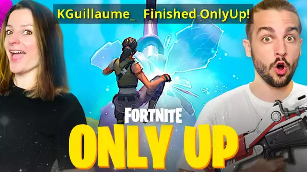 ON A ENFIN RÉUSSI ONLY UP FORTNITE !