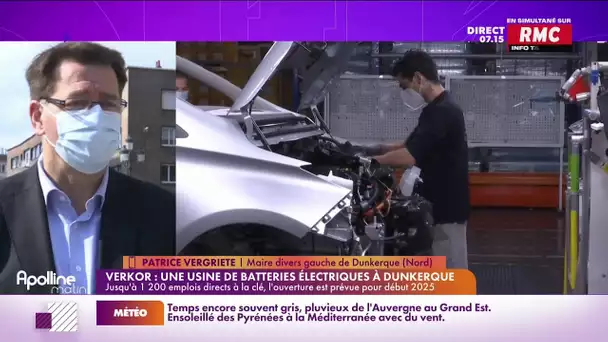 Vergriete : "Les batteries produites à Dunkerque seront décarbonées"
