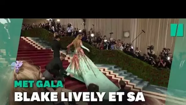 Au Met Gala 2022, Blake Lively et sa robe volent la vedette