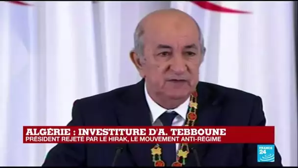 REPLAY – Allocution du président algérien Abdelmadjid Tebboune