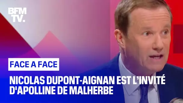 Face-à-Face : Nicolas Dupont-Aignan
