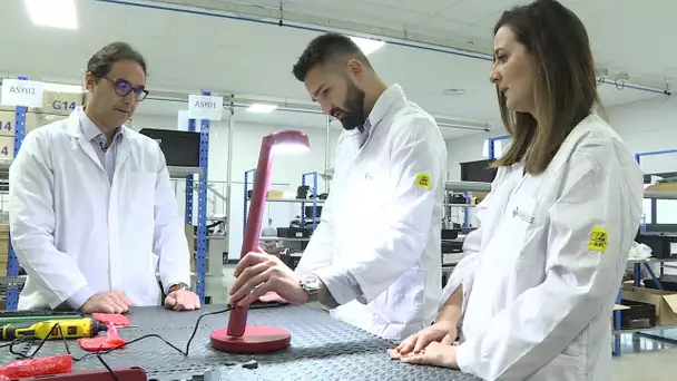 Une lampe de bureau bienveillante pour les yeux primée au salon du Made in France