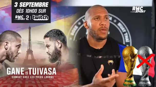 UFC Paris : Gane se trompe (honteusement) sur le nombre de Coupe du monde gagné par la France😂
