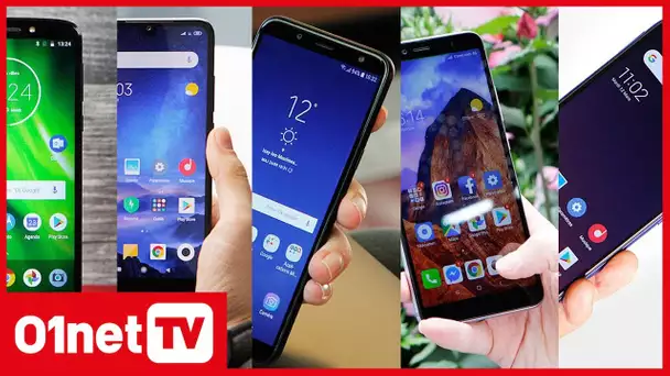 Top 5 : les meilleurs smartphones à moins de 200 euros - 01Live Hebdo #233