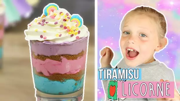 ♡• TIRAMISU LICORNE | RECETTE KAWAII •♡