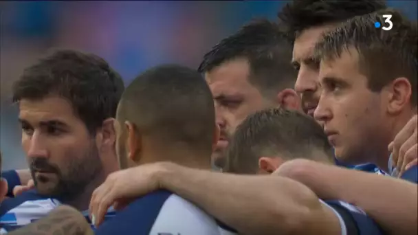 Finale du TOP 14 : la minute de silence en hommage aux victimes de Beaucaire