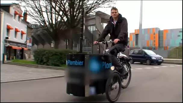 Ils travaillent à vélo